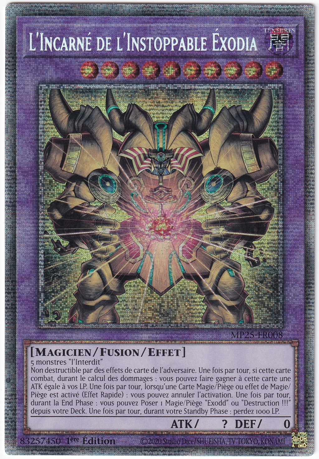 L'INCARNÉ DE L'INSTOPPABLE EXODIA