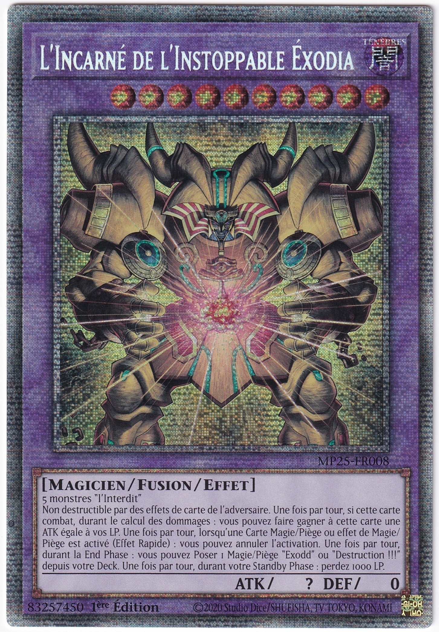 L'INCARNÉ DE L'INSTOPPABLE EXODIA