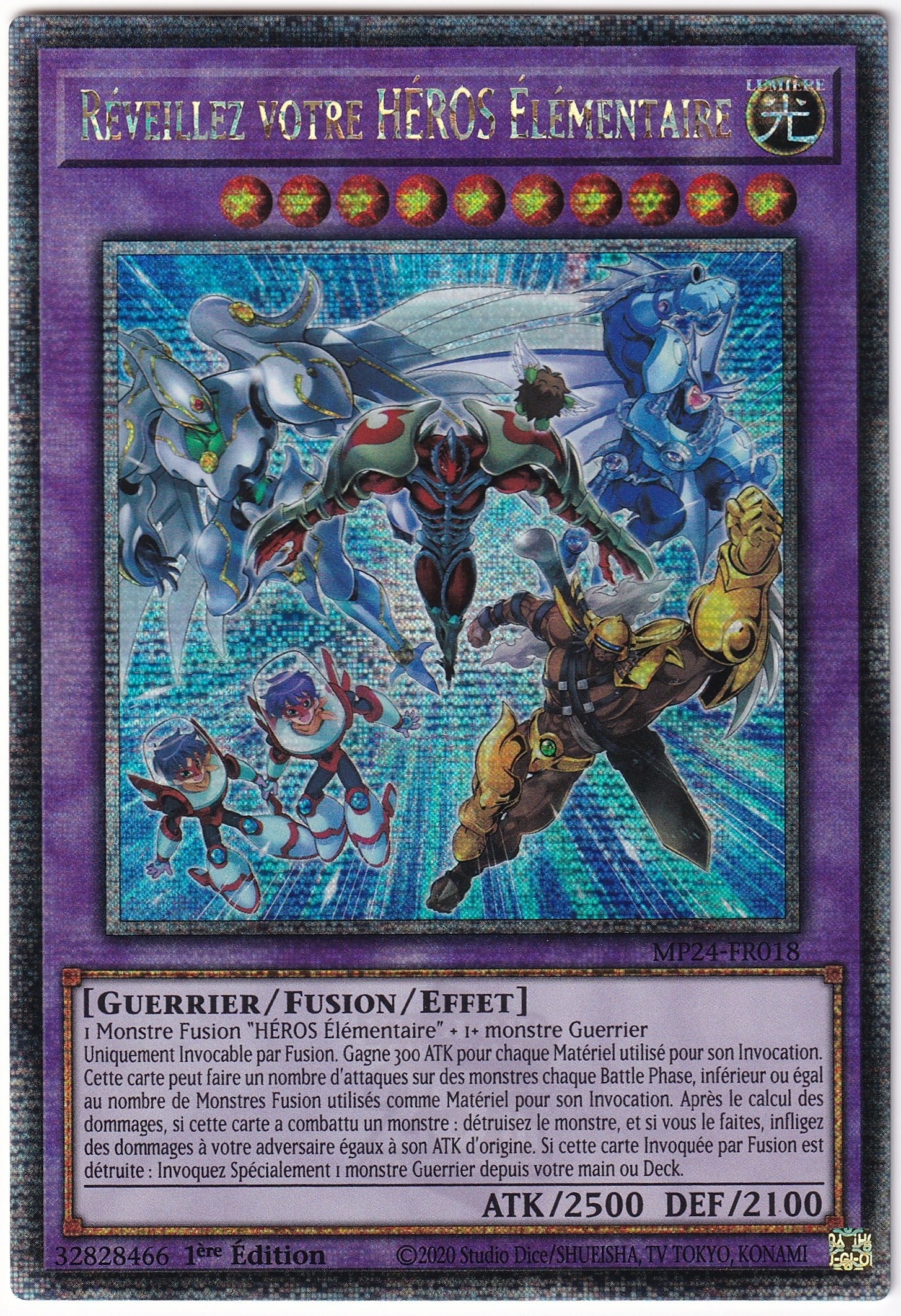 REVEILLEZ VOTRE HEROS ELEMENTAIRE